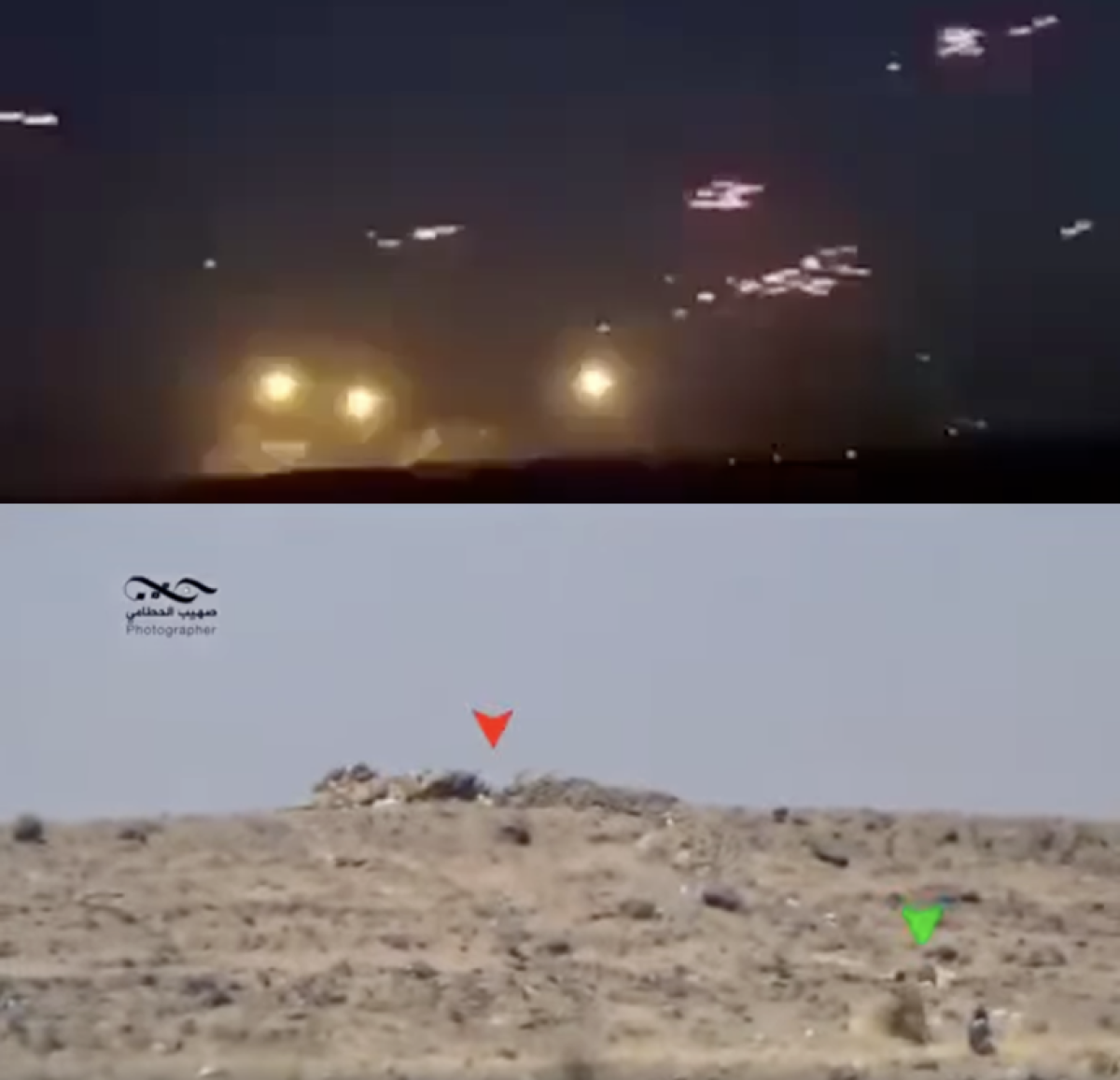 مقطعان قديمان أحدهما للحرب بين أرمينيا وأذربيجان 2014 وليسا لمواجهات حديثة في مأرب مقطعان قديمان أحدهما للحرب بين أرمينيا وأذربيجان 2014 وليسا لمواجهات حديثة في مأرب