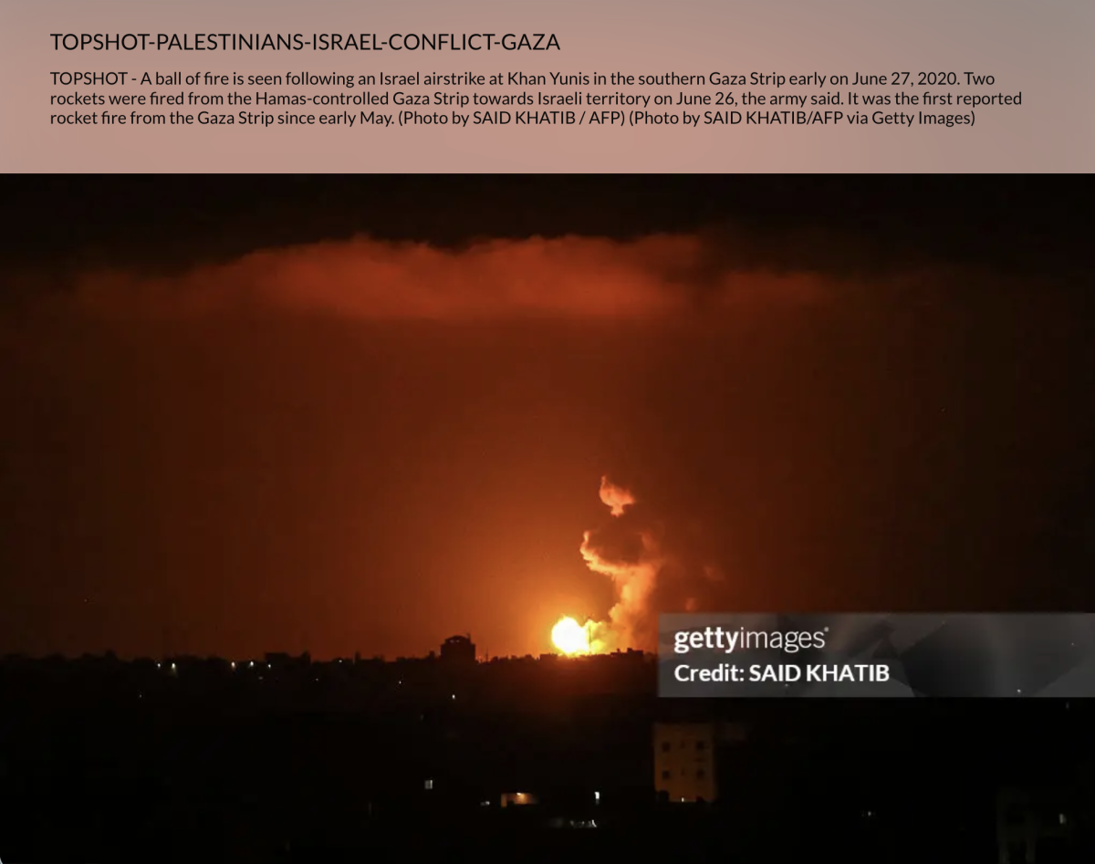 الصورة من غزة وليست لاشتباكات حديثة في حضرموت